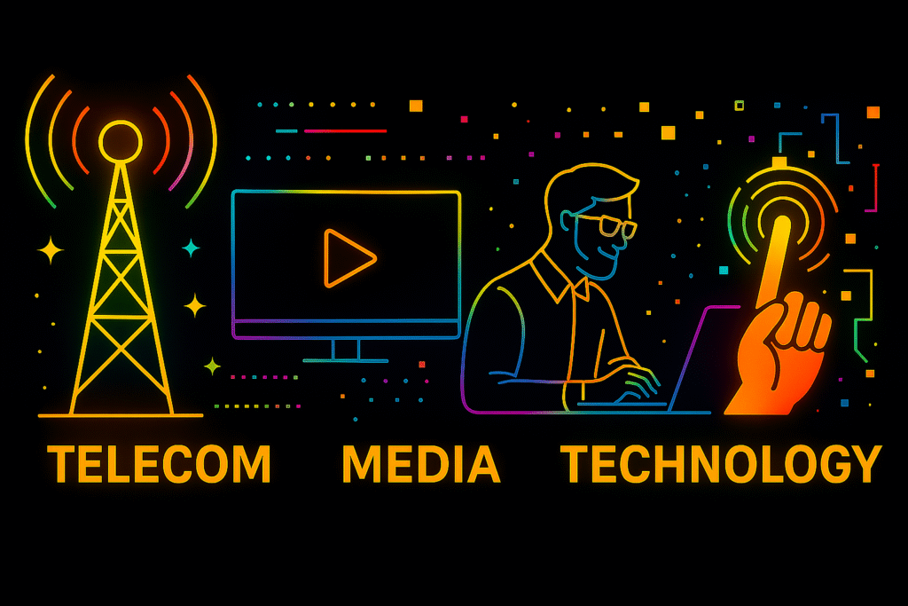 12 telecom, media, and technology color